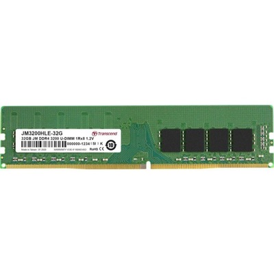 Pamięć RAM TRANSCEND 32GB JM DDR4 3200Mhz U-DIMM 2Rx8 2Gx8 CL22 1.2V