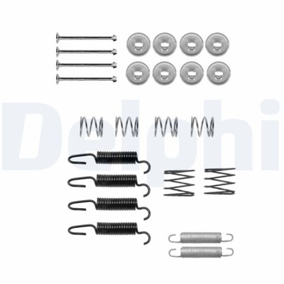 DELPHI LY1312 JUEGO AKCESORIOW, ZAPATAS DE TAMBOR DE FRENADO FRENOS POSTOJOWEGO  