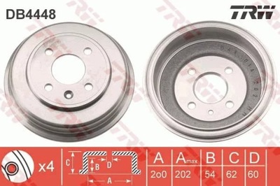 DB4448 БАРАБАН HAM. CHEVROLET AVEO 11-