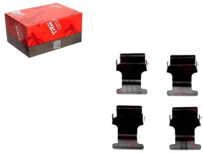 Набор монтажный тормозных колодок dodge caliber mitsubishi фото №1