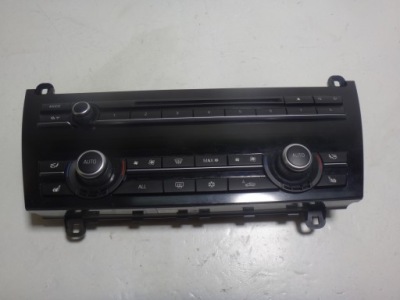 Панель кондиціонер кондиціонера підігріваємих сидінь радіо bmw 5 gt f07 фото №1