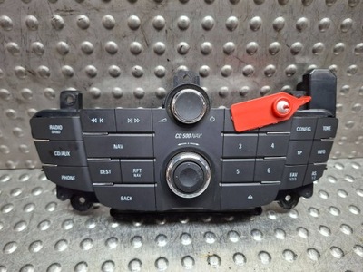 Панель радіо навігації 13273255 opel meriva b 2010- фото №1