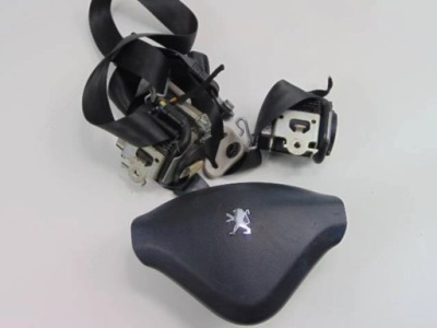 Подушка водителя + 2 ремни peugeot 207 lift фото №1