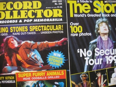 RECORD COLLECTOR + Special THE STONES The Rolling Stones 6/1999