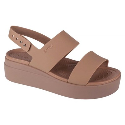 Sandały Crocs Brooklyn Low Wedge W 206453-2EL 38/39