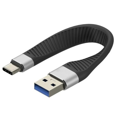 Techly ICOC-USBC-FL-U322 kabel USB USB 3.2 Gen 2 (3.1 Gen 2) 0,12 m Cz...
