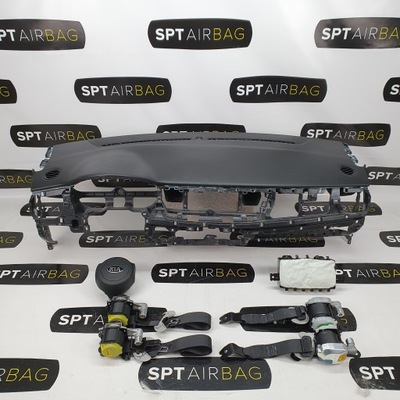 Kia rio iv панель приладів консоль подушки безпеки ремені подушка безпеки фото №1