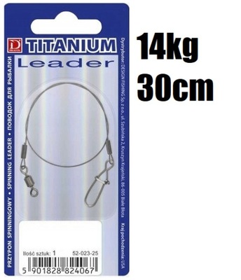 Przypon Tytanowy Dragon Titanium Wire Classic 14kg 30cm