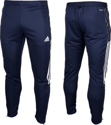 SPODNIE MĘSKIE ADIDAS TIRO 21 TRAINING GRANATOWE GE5427 r S