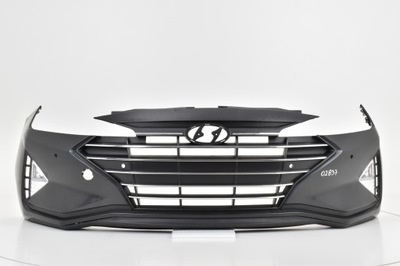 Hyundai elantra vi 2019- бампер передній 4xpdc фото №1