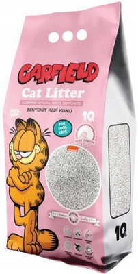 Garfield żwirek bentonit dla kota baby powder 10L