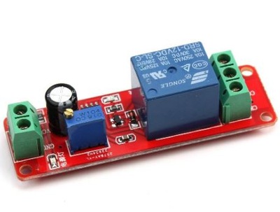 Moduł przekaźnika z układem czasowym NE555