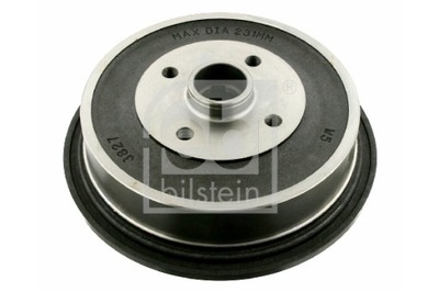 FEBI BILSTEIN БАРАБАНЫ ТОРМОЗНЫЕ 2 ШТУКИ. ЗАД AUDI 80 B4 1.6-2.8