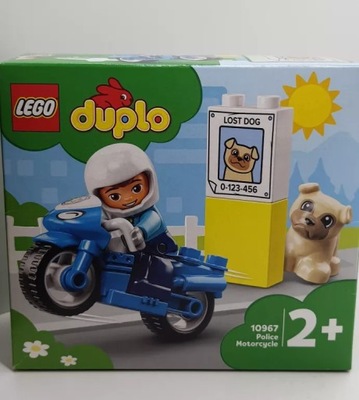 LEGO DUPLO 10967 - MOTOCYKL POLICYJNY