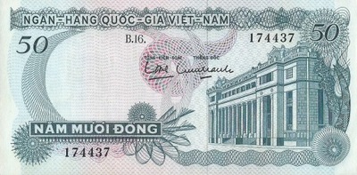 Wietnam Południowy - 50 Dong - 1969 - P25 - St.1