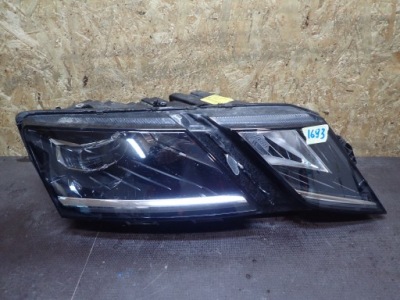 Фара перед правий skoda octavia 3 рестайлінг  full led 5e фото №1