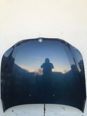 Bmw 5 e60 e61 капот перед передня a07 фото №1