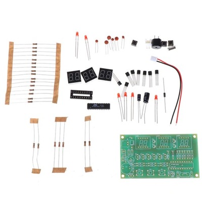 Zegar elektroniczny LED alarm stoper -DIY_ELEK-118