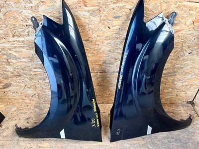 Крыло правый mitsubishi outlander 2 ii lift код лакокрасочного покрытия: o2x фото №1