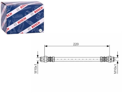 CABLE DE FRENADO ELÁSTICO PARTE TRASERA IZQUIERDA/DERECHA BMW Z3 E36 1.8-3.0 10.95-06.03  