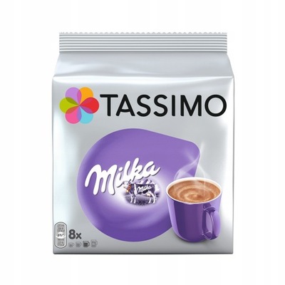 Kapsułki TASSIMO Napój Milka, 8 sztuk