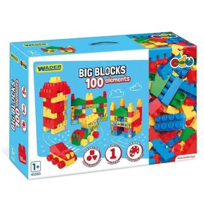 BIG BLOCKS KLOCKI 100EL, WADER