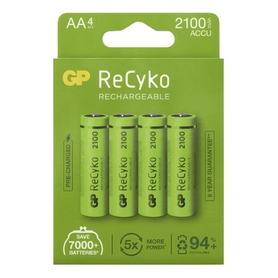 Akumulatorki ReCyko 2100 4 szt. AA 2100 mAh