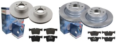 Тормозные диски тормозные колодки p+t bosch bmw 3 4 f30 f31 f32 фото №1
