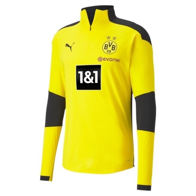 20-21 Bluza, Top Puma Borussia Dortmund 3/4 zip