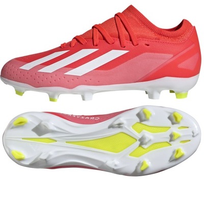 Buty adidas X CRAZYFAST League Jr FG IF0693 czerwony 29