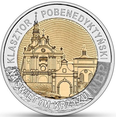 2022 - 5 złotych - Klasztor na Świętym Krzyżu