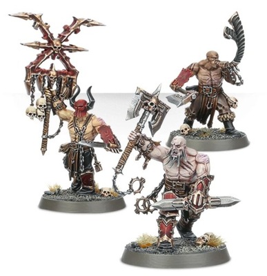 Khorne Bloodreavers - 10 modeli, wypraska