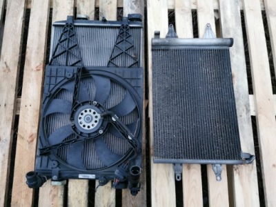 Вентилятор радиатор воды кондиционера fabia 2 фото №1