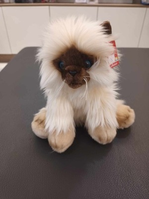 Kot pluszowy kremowy Siamese 30 cm