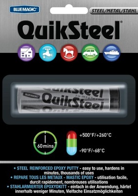 QUIKSTEEL 6002CARDED MASA РЕМОНТНА, 56,8 G