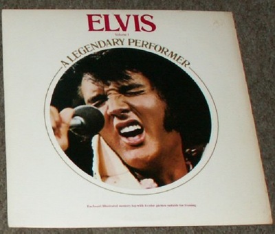 Elvis Presley - Elvis A Legendary Performer vol.1 - LP UK 1974 nm