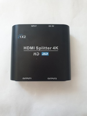 SPLITTER ROZDZIELACZ HDMI 1x2 1080p FULL HD