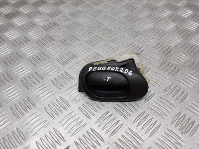 Ручка левая задняя наружная peugeot 206 фото №1