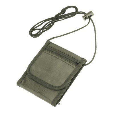 Mil-Tec Portfel / paszportówka Neck Wallet Zielony