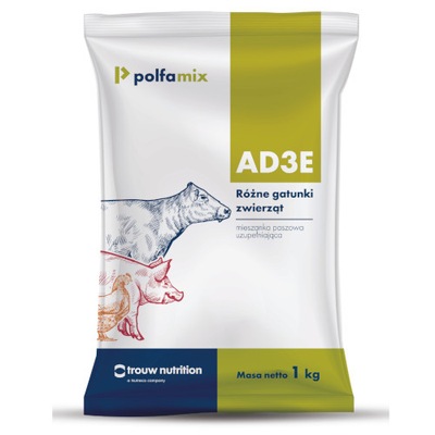 Polfamix AD3E 1kg witaminy dla zwierząt