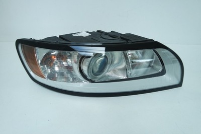 Volvo v50 s40 ii lift 07r- фара правий лампа права перед фото №1