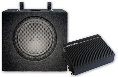 ALPINE SPC-D84AT6-R SUBWOOFER + 6-KAN AMPLIFIER + DSP VW T6 T6.1 CARAVELLE  