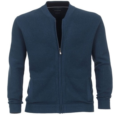 Niebieski rozpinany sweter Casa Moda 3XL