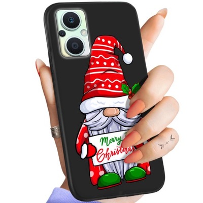 ETUI MATOWE DO RENO 7Z 5G/7 LITE 5G /8 LITE 5G WZORY MIKOŁAJ ŚWIĘTA RENIFER