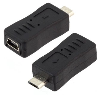 PRZEJŚCIÓWKA MINI USB NA MICRO USB