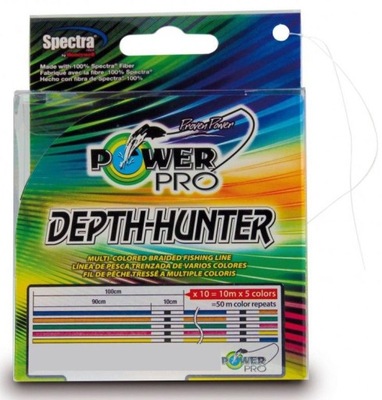 Plecionka Power Pro Depth Hunter 0,23mm 300m Multicolor