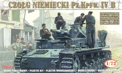 Model do Sklejania Czołg PzKpfw IV Ausf. B 1943