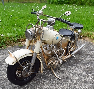 Motor Motocykl Hobby Kolekcjoner Metal 34 cm