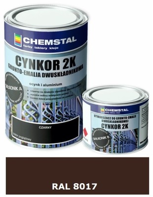 CHEMSTAL GRUNTOEMALIA CYNKOR 2K RAL 8017 6L