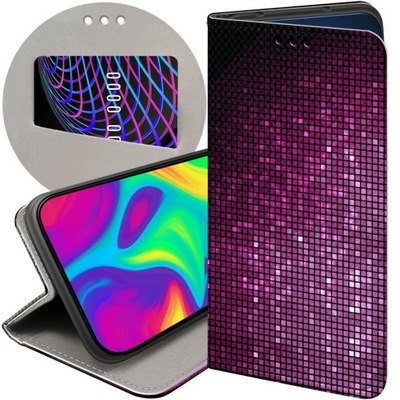 ETUI Z KLAPKĄ DO IPHONE 11 Wzór IMITACJA BROKATU BROKATOWE BŁYSZCZĄCE CASE